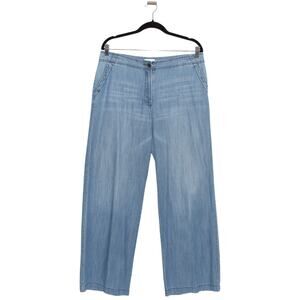 Chico's Light Jean Pant Wide Leg Chico's Size 1 US Size 8